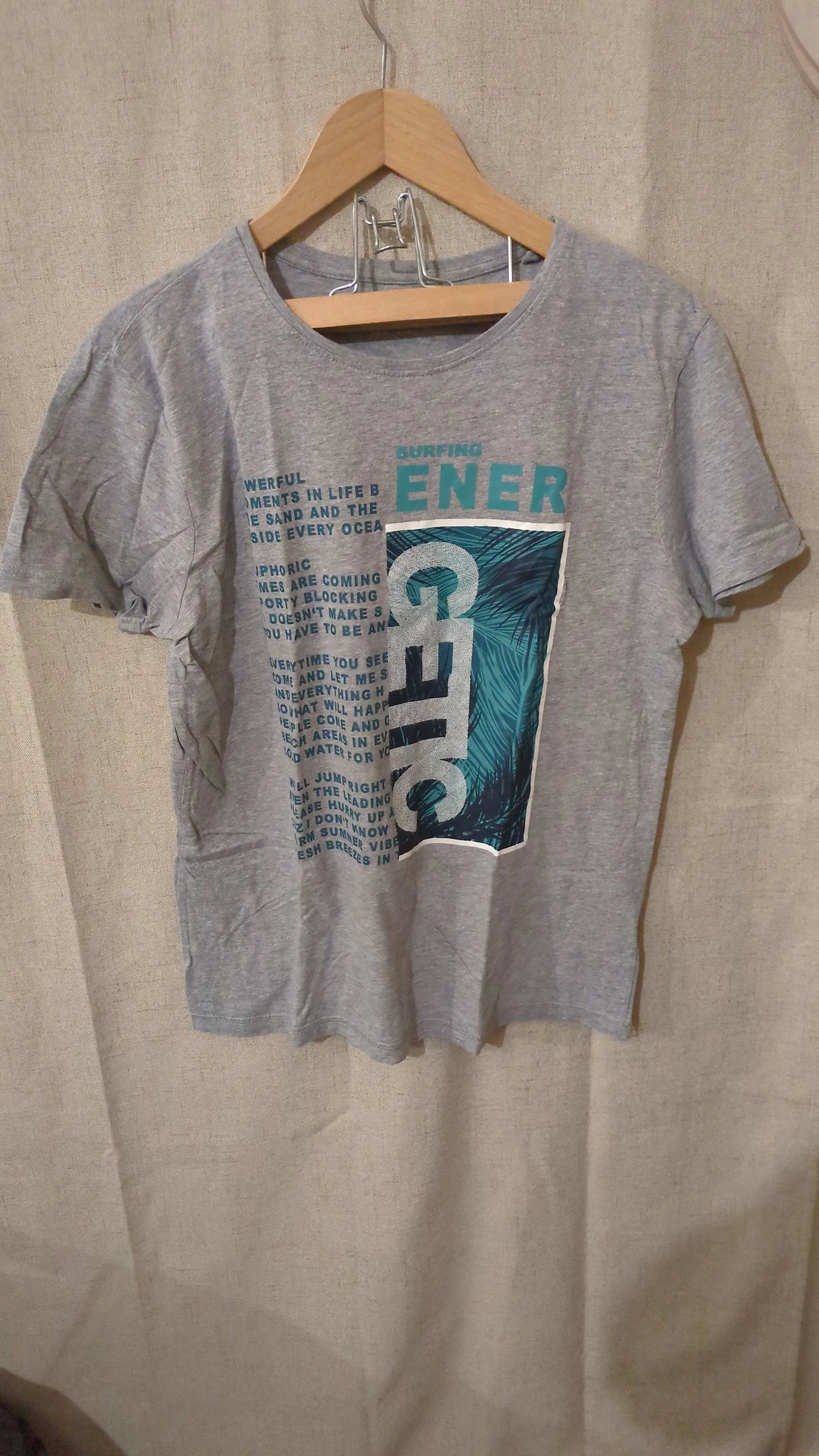 Lote de 4 camisetas verão masculinas tamanho M – photo 13